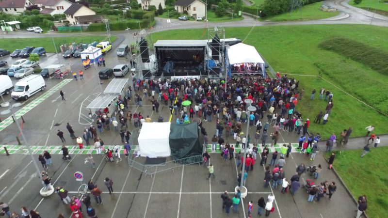 location podium couvert