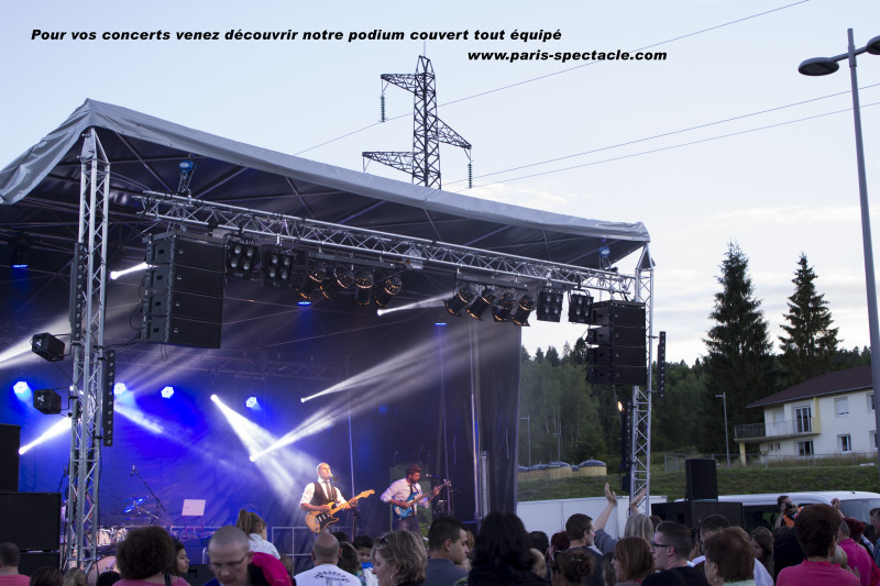 podium couvert