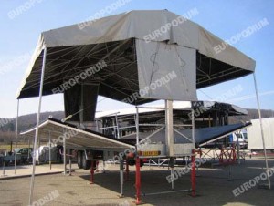 instalation podium