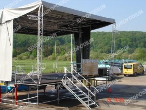 podium mobile couvert