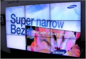 écran LCD, Mur d'image